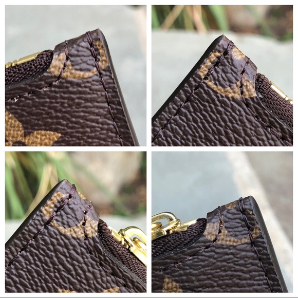 💯% LV Neverfull Pouch MM **BRAND NEW** ❤️ W/STRAP - Picture 12 of 16